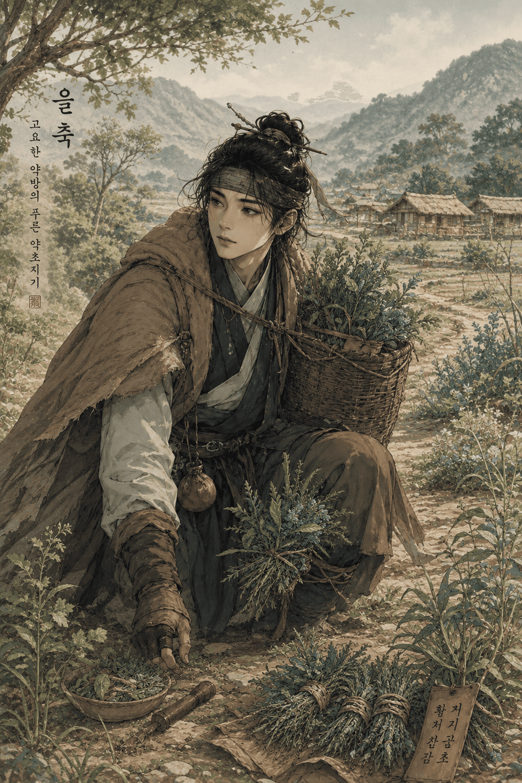 산중 백초를 품은 젊은 의원
