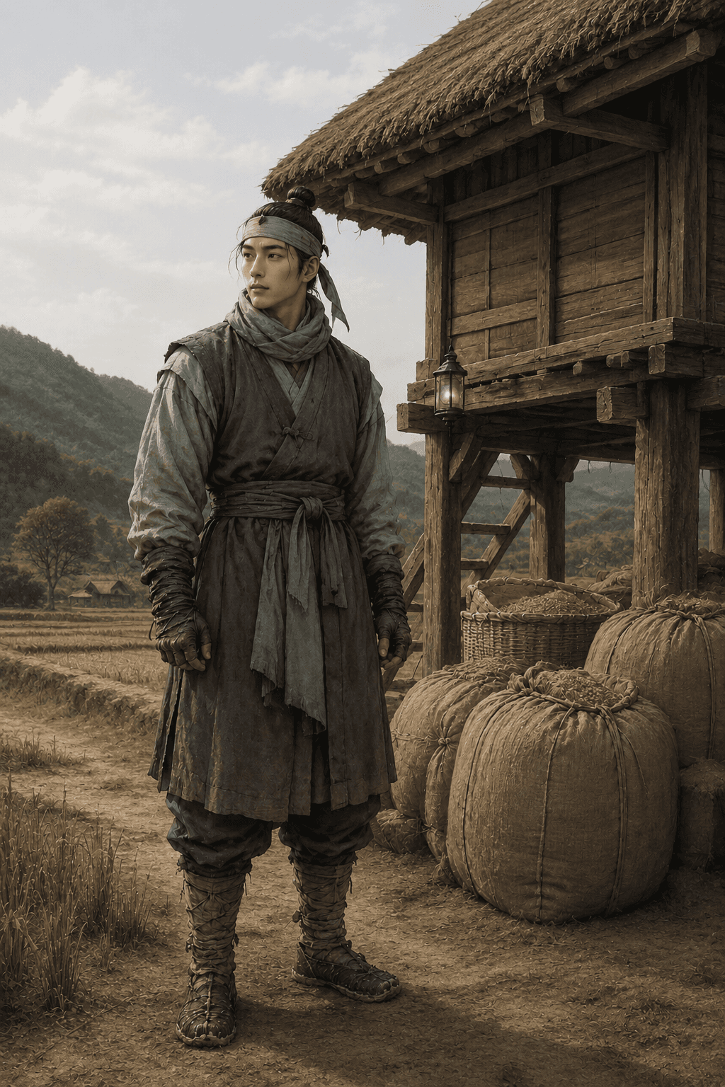 기축일주 들판의 곡식 창고지기